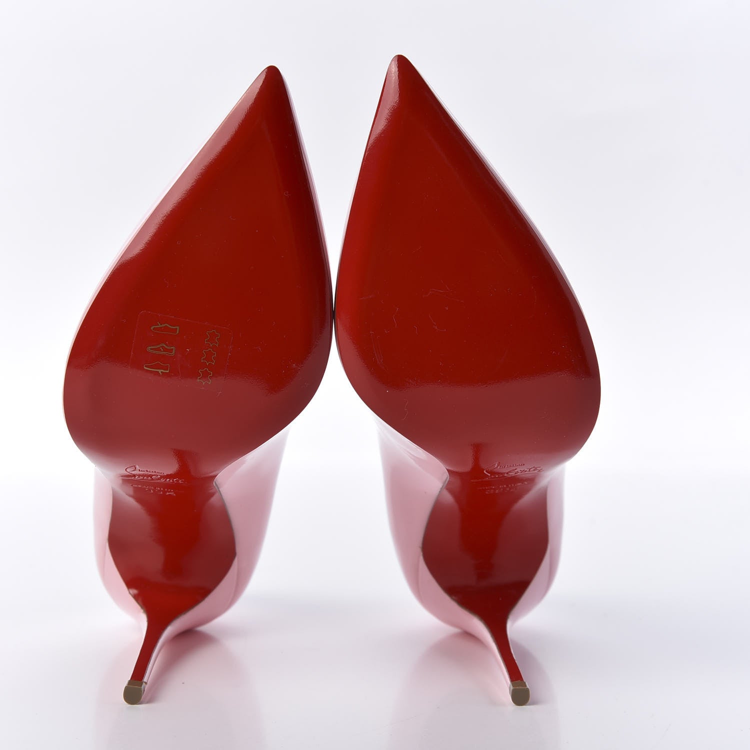 Christian Louboutin Patent Pigalle Follies 100 Pumps 39.5 Eglantine 5 of 9
