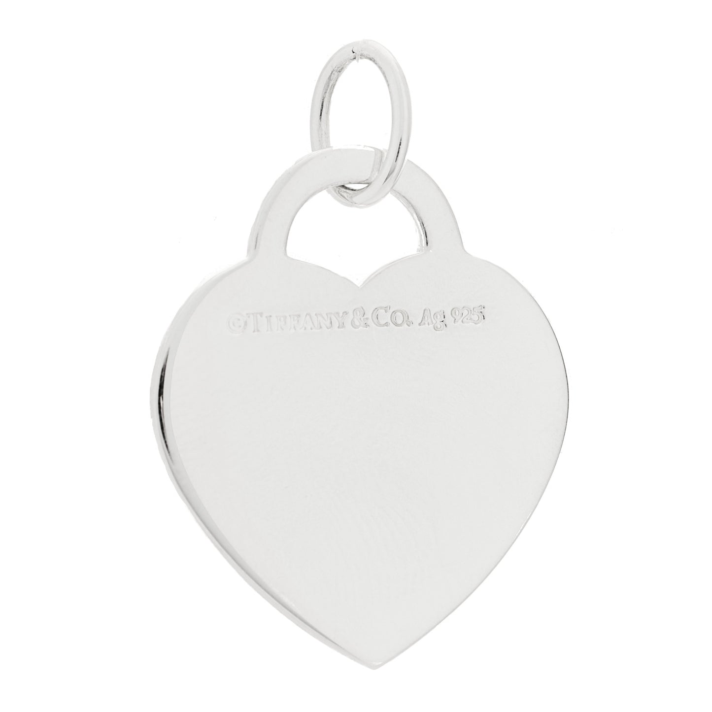 Sterling Silver Enamel LOVE YOU Heart Charm Red