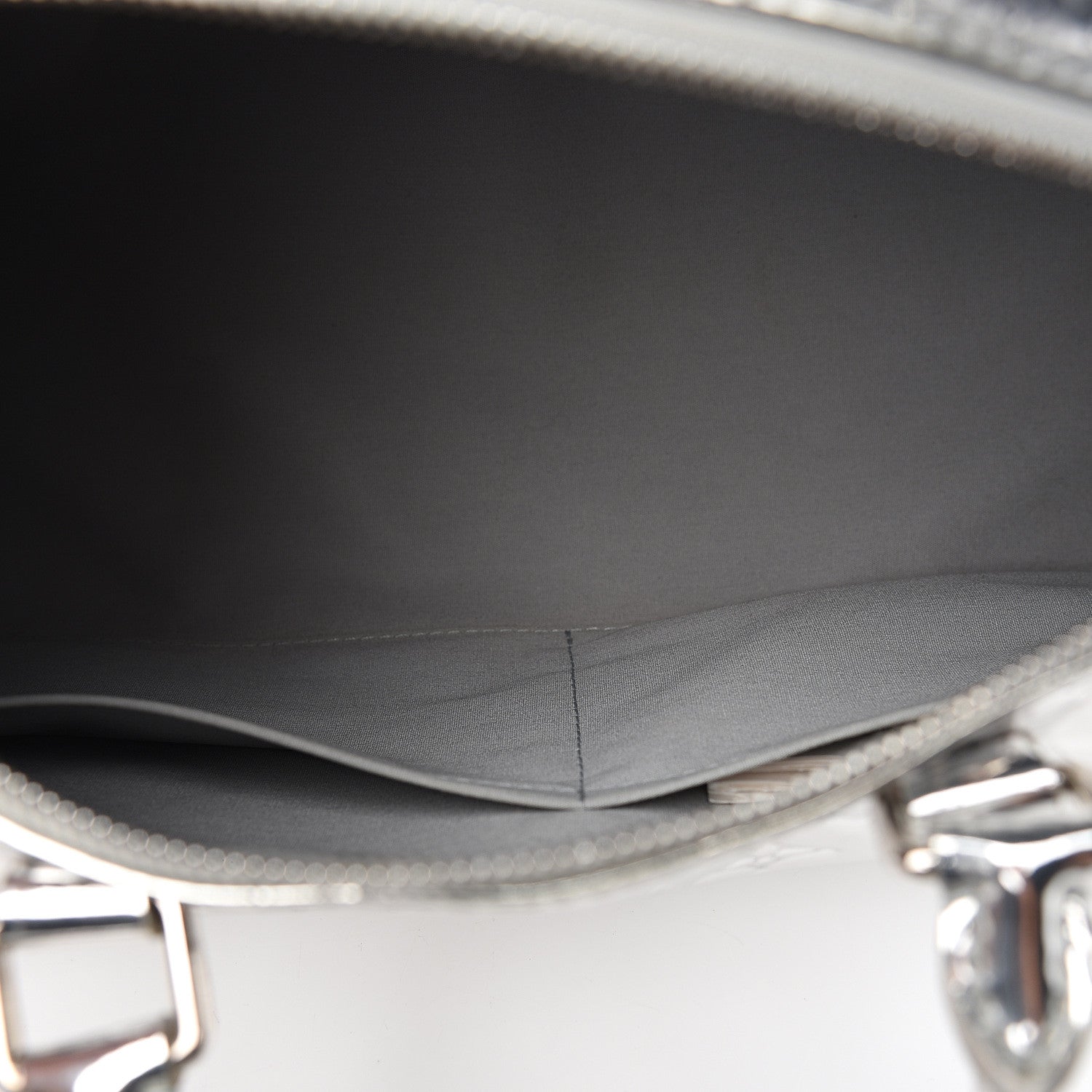 Louis Vuitton Monogram Miroir Speedy 30 Silver 4 of 7