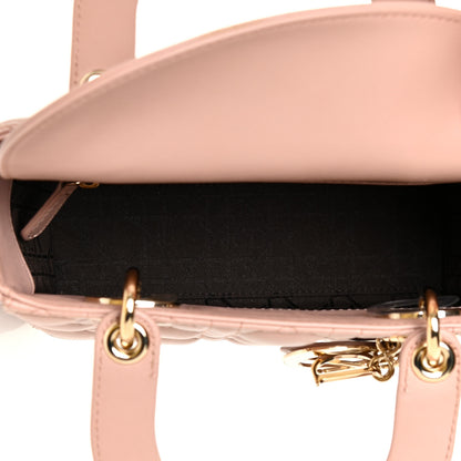 Christian Dior Lambskin Cannage Small My ABCDior Fard 4 of 18