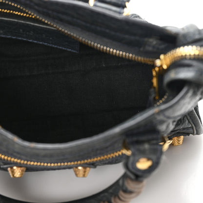Balenciaga Agneau Giant 12 Gold Hardware Mini City Anthracite 5 of 12