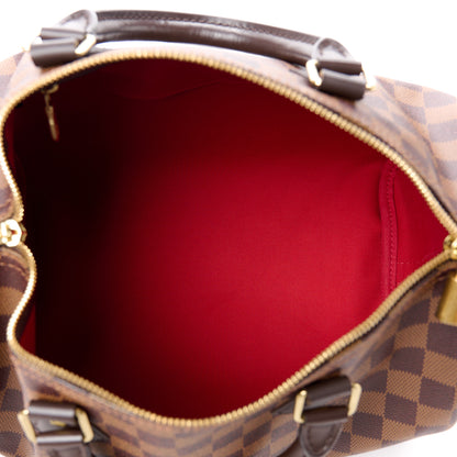 Louis Vuitton Damier Ebene Speedy Bandouliere 30 5 of 14