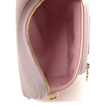 Louis Vuitton Calfskin Minigram Mini Bumbag  Light Bliss 5 of 10