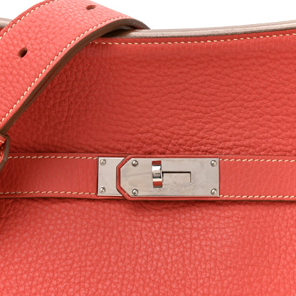 Hermes Taurillon Clemence Jypsiere 34 Sanguine 8 of 10