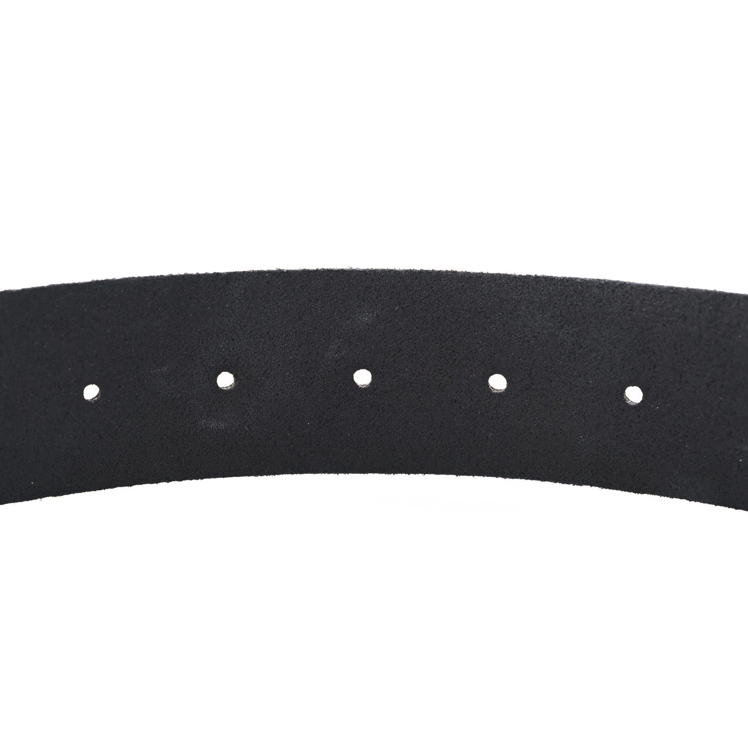 Gucci Faded Calfskin Double G 40mm Belt 80 32 Black 4 of 7