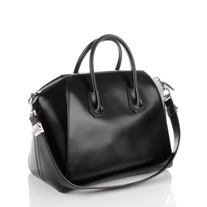 Givenchy Shiny Lord Calfskin Medium Antigona Black 3 of 7
