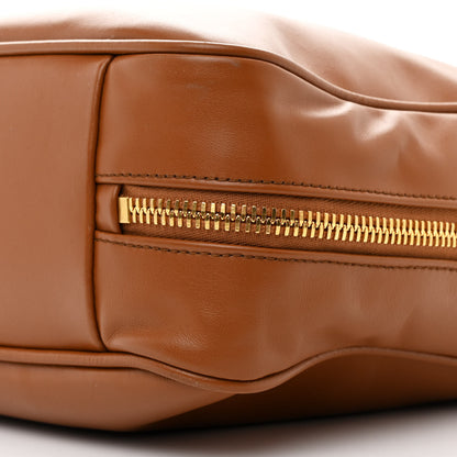Miu Miu Soft Calf Softy Large Beau Top Handle Bag Cognac 9 of 9