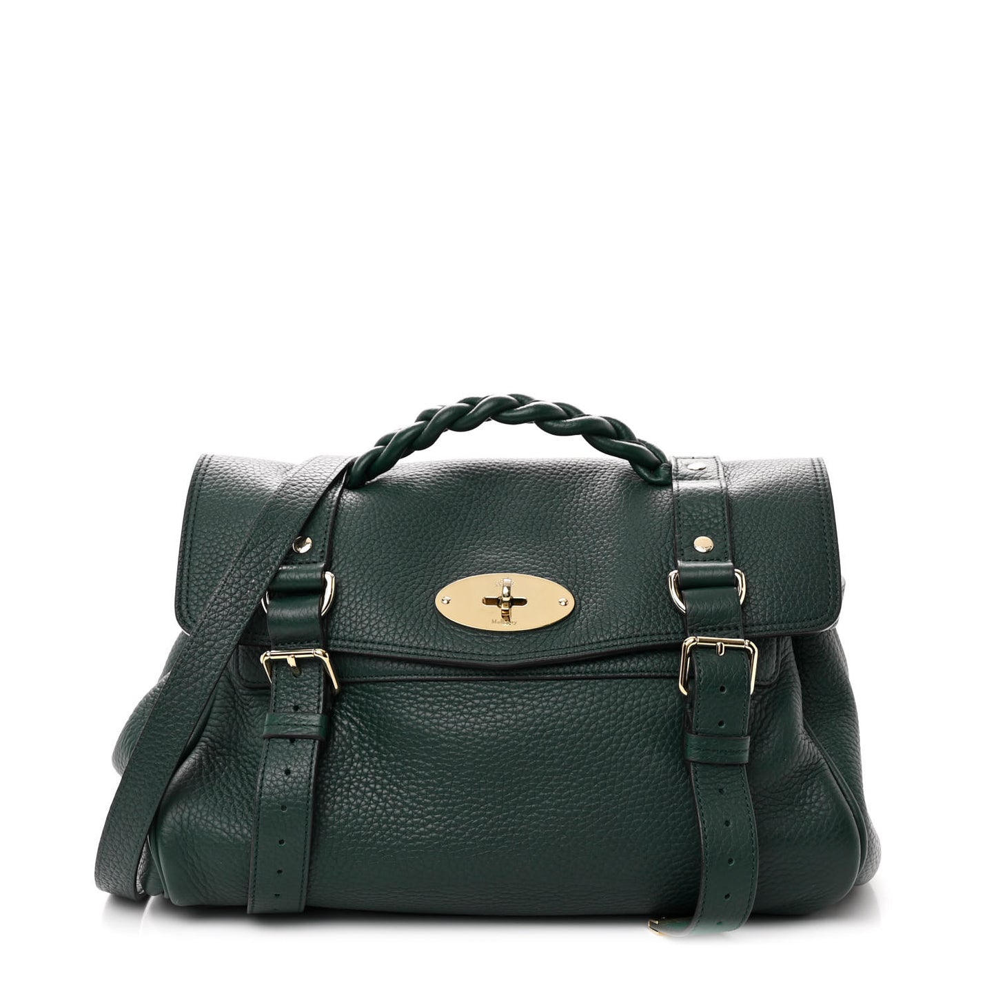 Heavy Grain Medium Alexa Mulberry Green