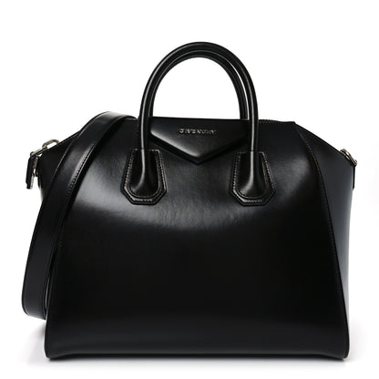 Givenchy Shiny Lord Calfskin Medium Antigona Black 1 of 10