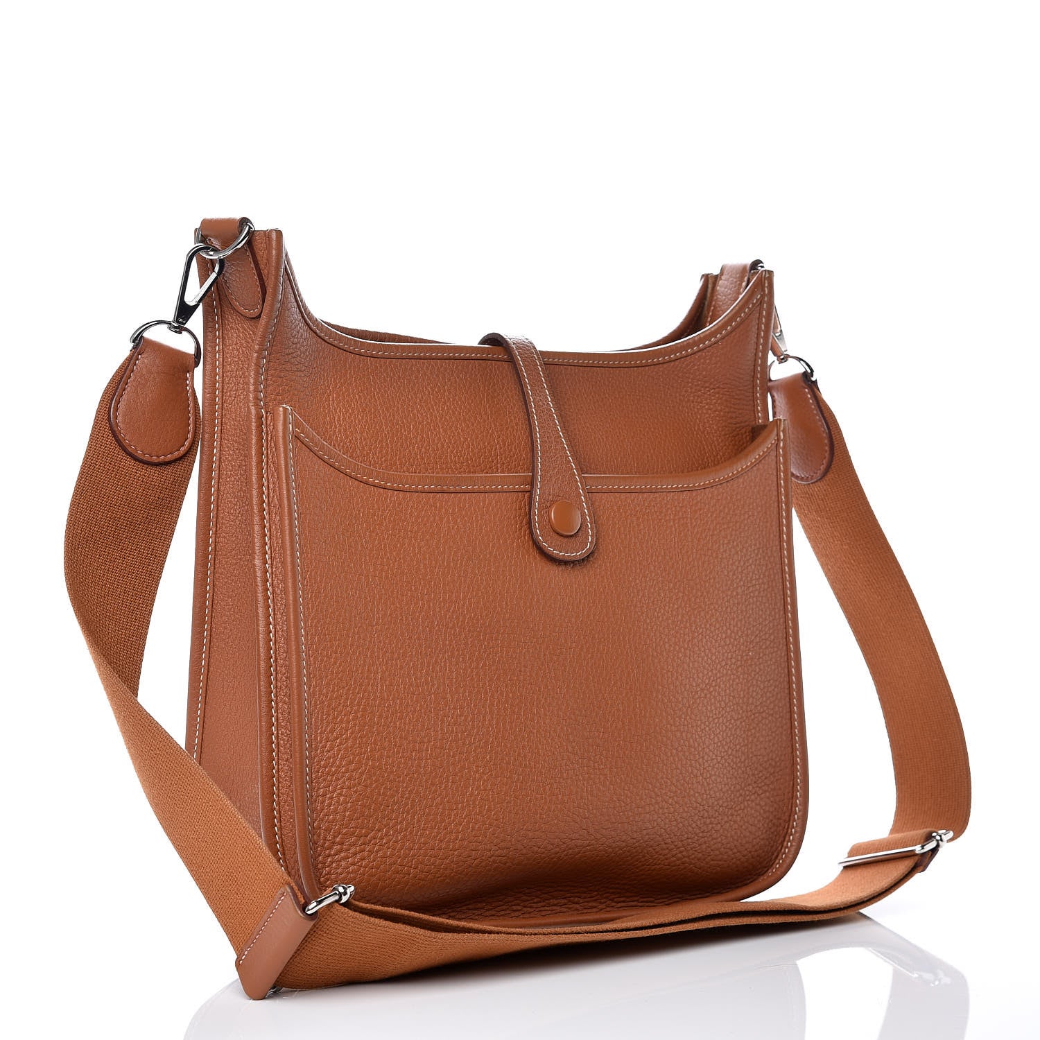 Hermes Taurillon Clemence Evelyne III PM Gold 3 of 10