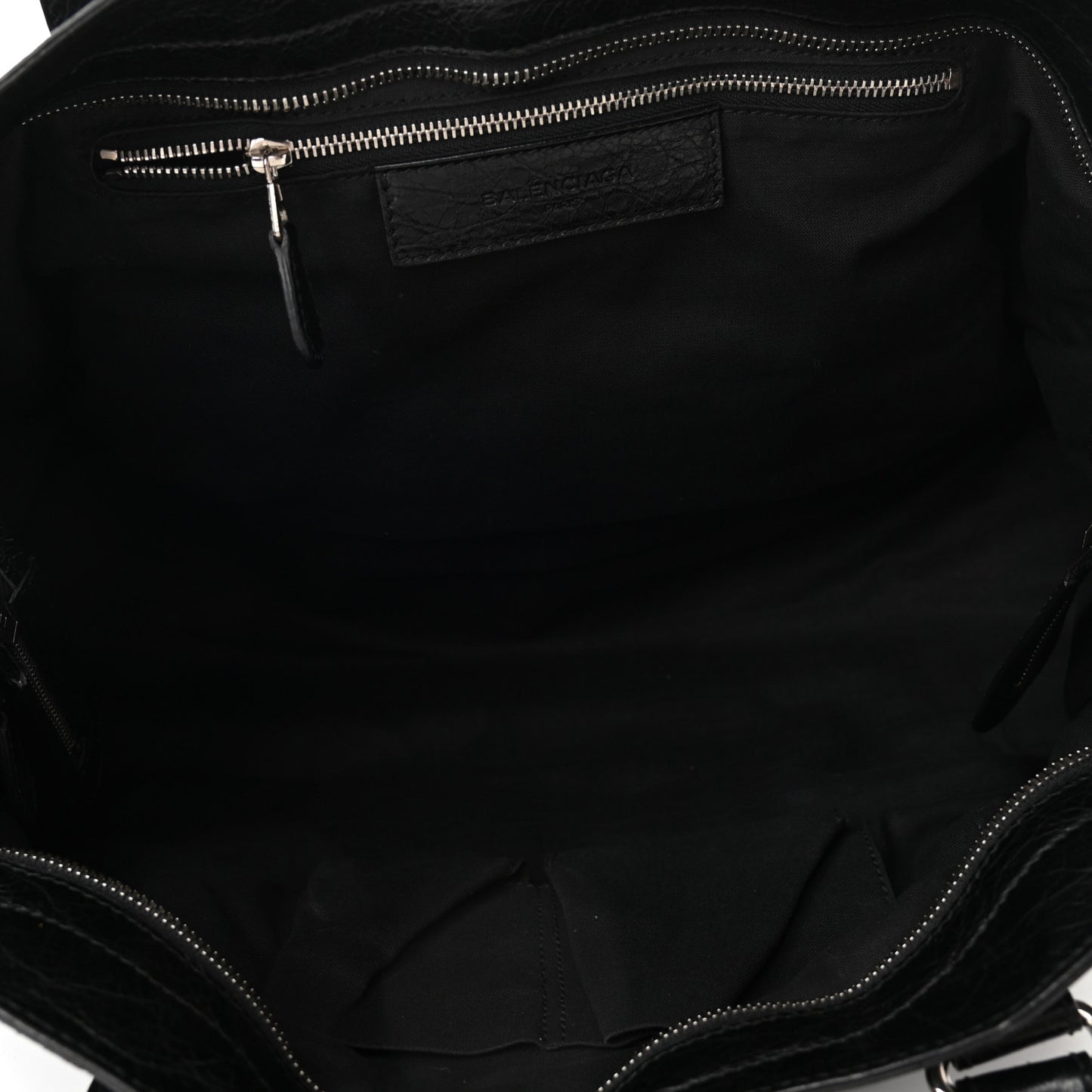 Agneau Giant 12 Silver Hardware Part Time Black