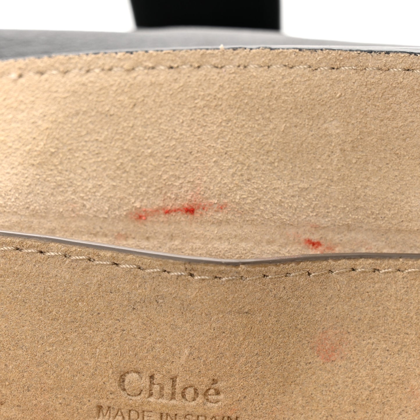 Suede Calfskin Small Faye Shoulder Bag Black