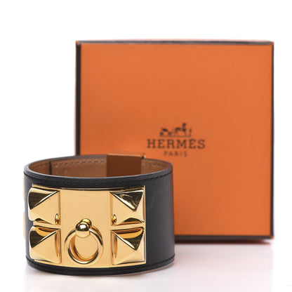 Hermes Chamonix Collier De Chien CDC Bracelet S Black 8 of 8