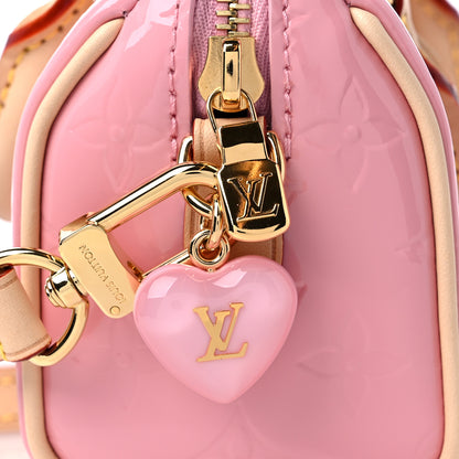 Louis Vuitton Vernis Monogram Nano Speedy Mochi Pink 9 of 9