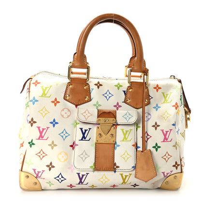 Louis Vuitton Monogram Multicolor Speedy 30 White 1 of 10