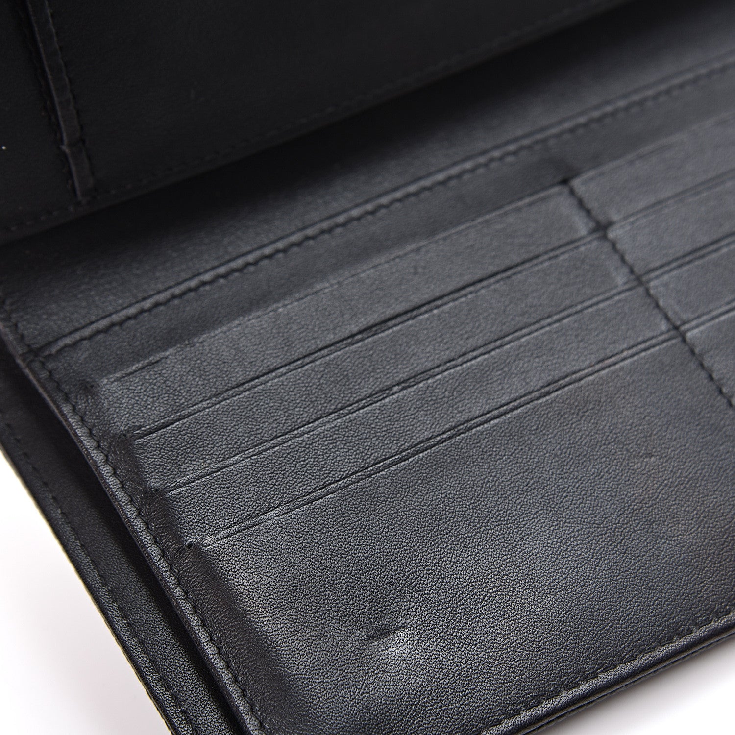 Chanel Caviar Timeless CC Large Gusset Flap Wallet Black 10 of 12