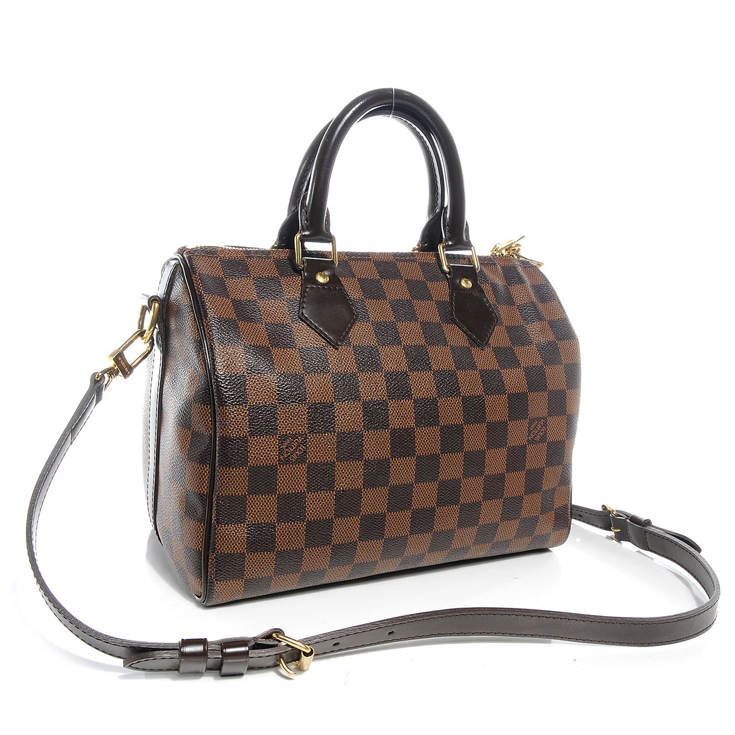 Damier Ebene Speedy Bandouliere 25