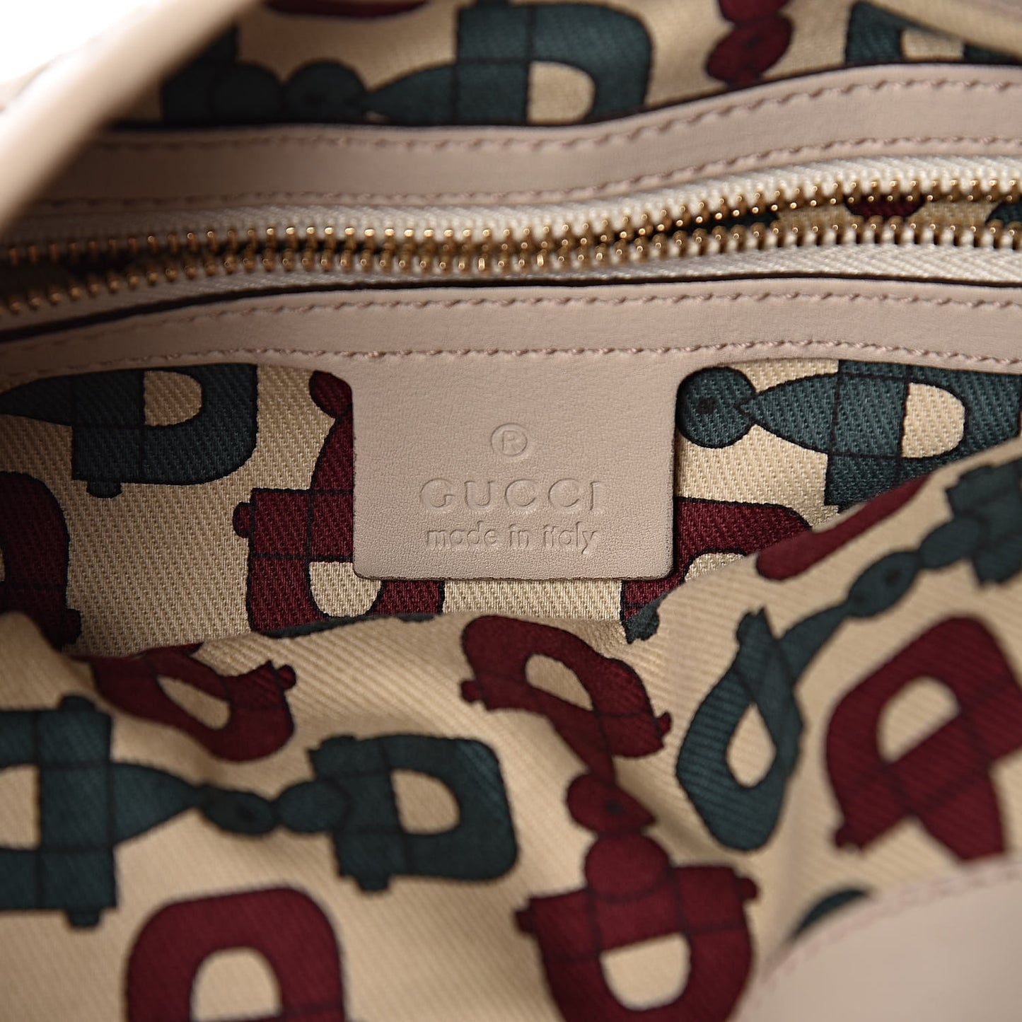 Guccissima Medium Jackie O Bouvier Hobo Off White