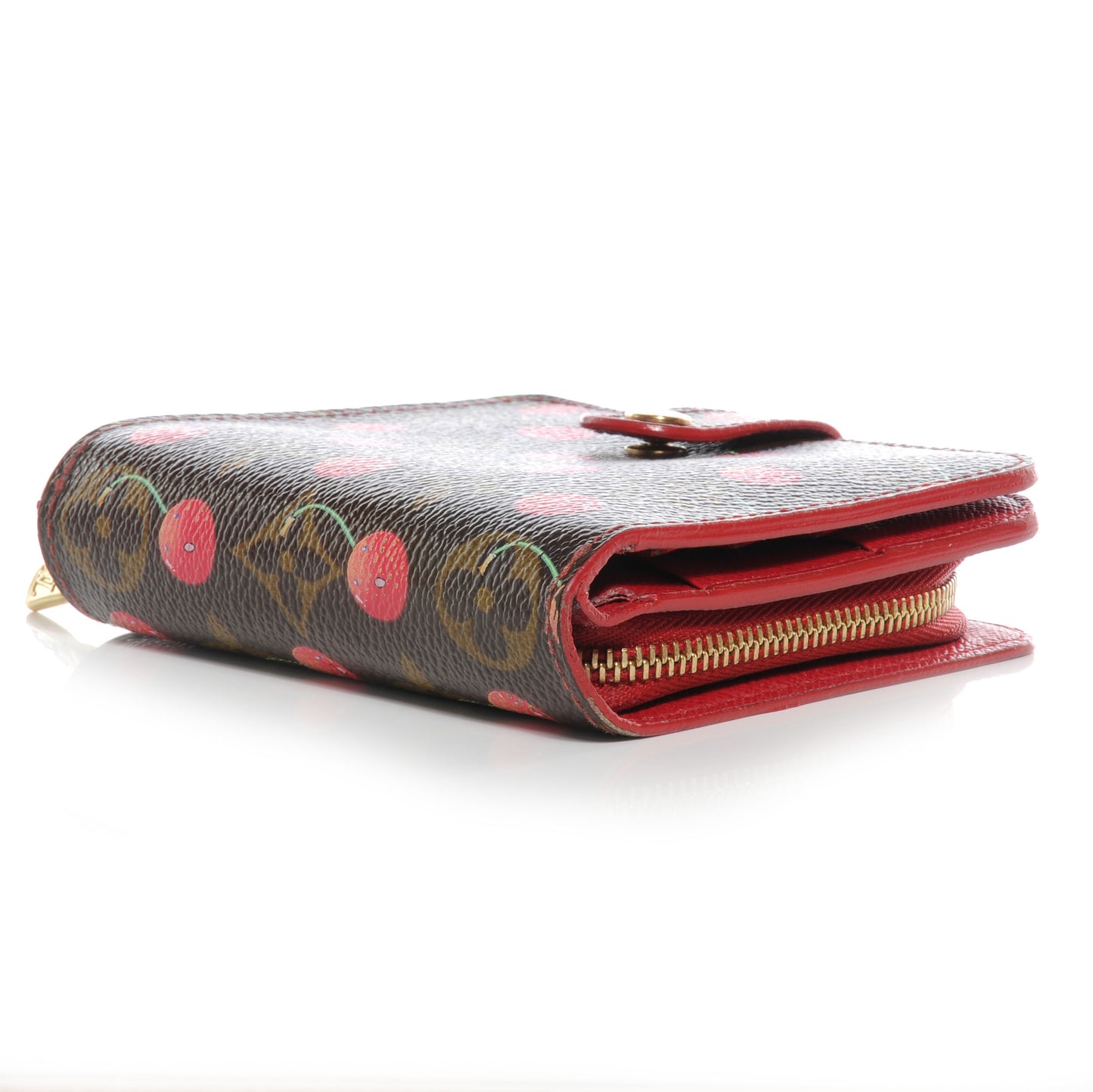 Monogram Cerises Compact Zippe Wallet
