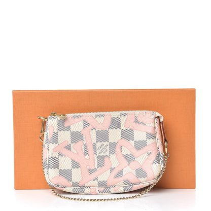 Louis Vuitton Damier Azur Tahitienne Mini Pochette Accessories 8 of 8