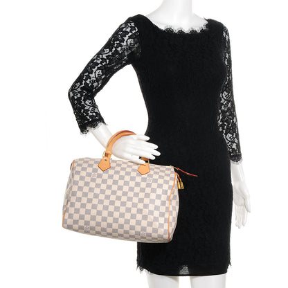 Louis Vuitton Damier Azur Speedy 30 2 of 8