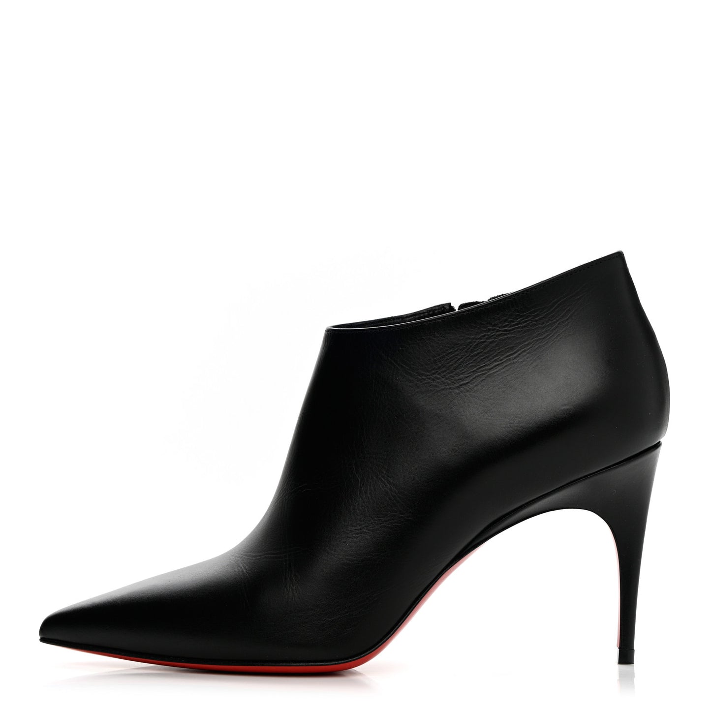 Calfskin Gorgona 85 Ankle Boots 37.5 Black