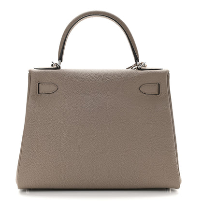 Hermes Togo Kelly Retourne 28 Gris Asphalte 4 of 37