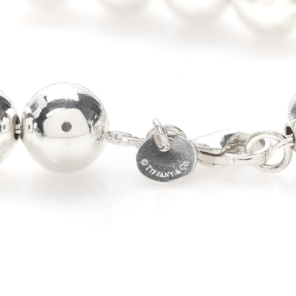 Tiffany Sterling Silver 10mm HardWear Ball Bracelet 5 of 7