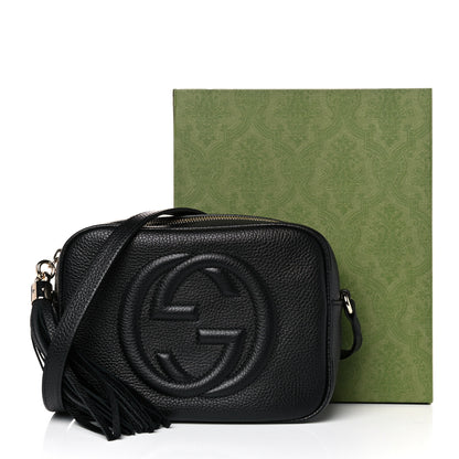 Gucci Pebbled Calfskin Small Soho Disco Bag Black 11 of 11