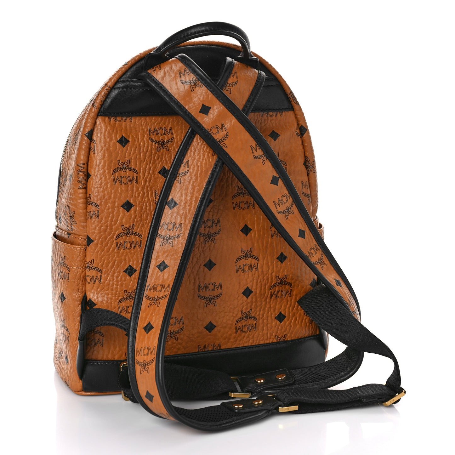 Visetos Small Stark Backpack Cognac Black