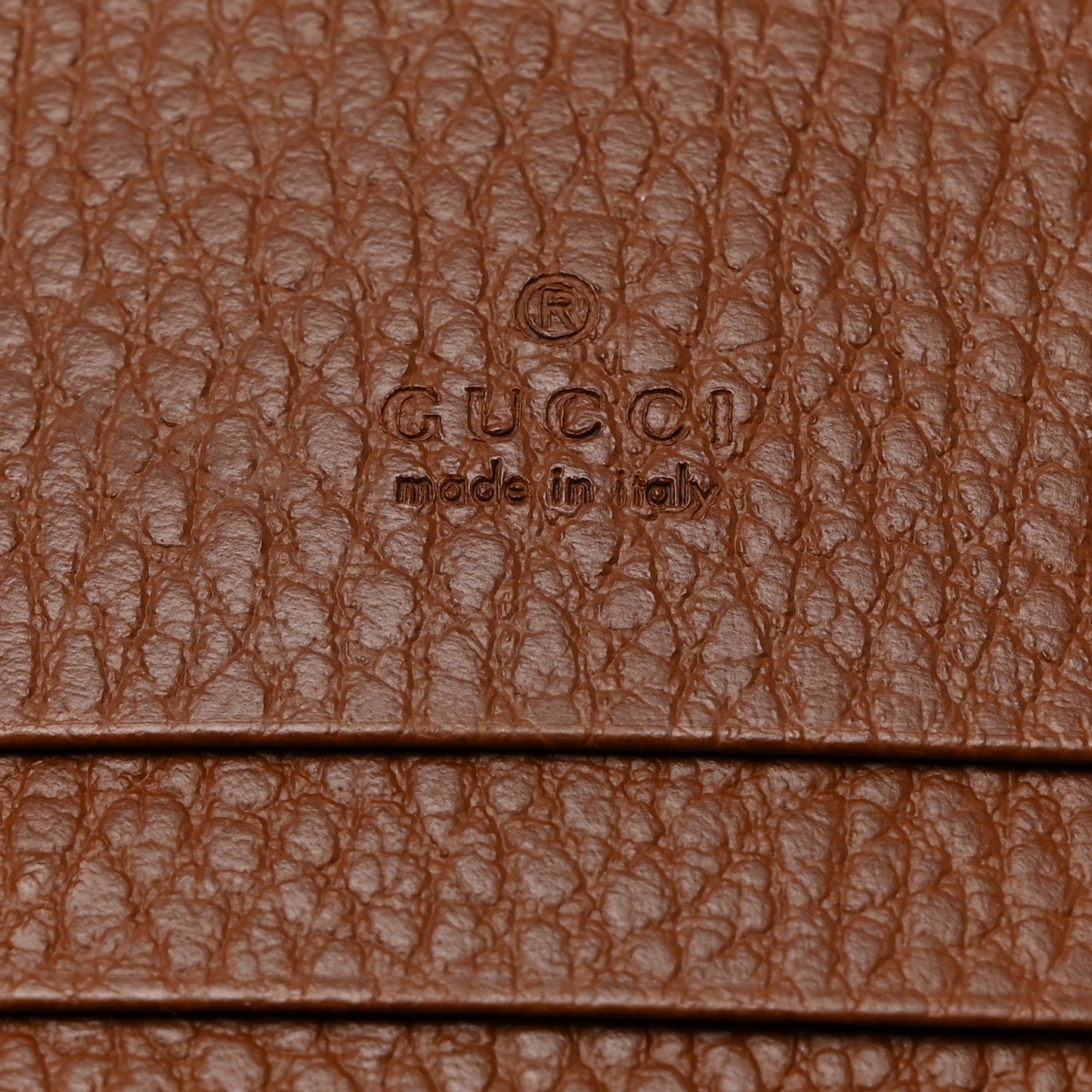 New Denim GG Monogram Jackie 1961 Card Case Blue Tea Cuir