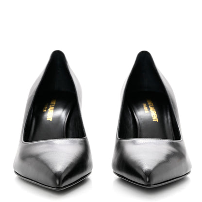 Saint Laurent Calfskin Anja 85 Pumps 36.5 Black 2 of 9
