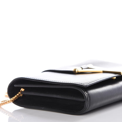 Saint Laurent Calfskin Classic Y Ligne Chain Wallet Black 8 of 11