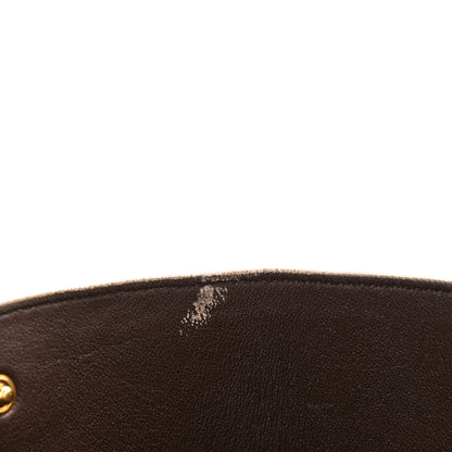 Celine Satin Baby Grained Calfskin Medium Tri-Color Trapeze Tan 10 of 12