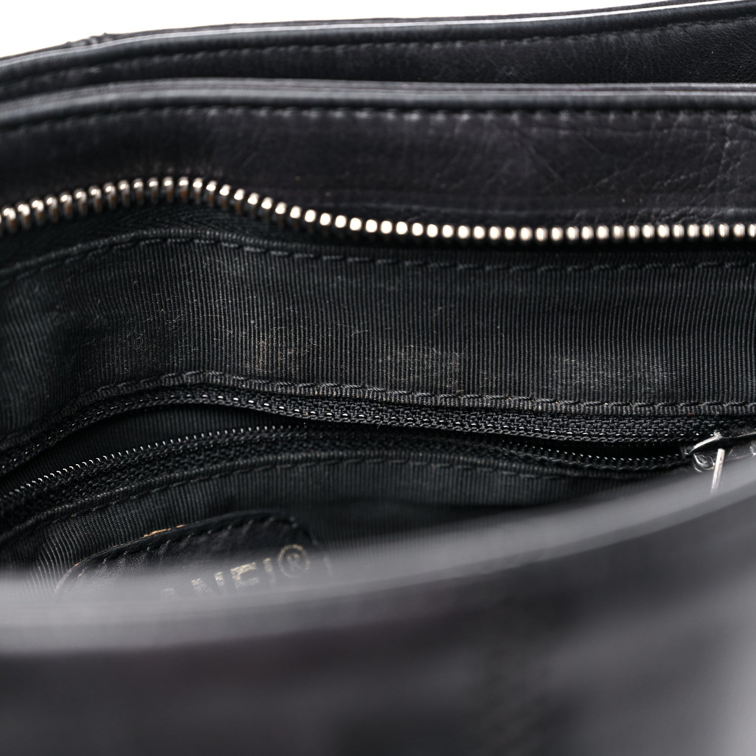 Chanel Calfskin CC Shoulder Bag Black 14 of 15