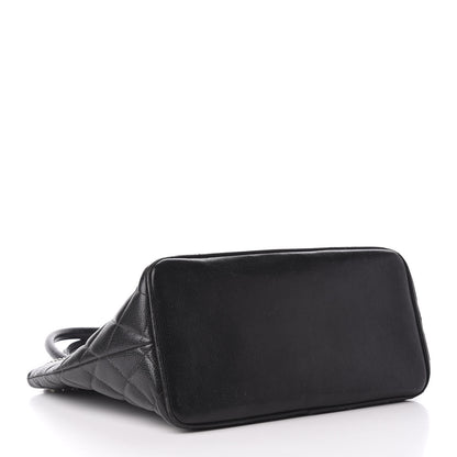 Chanel Caviar Quilted Medallion Tote Black 4 of 13