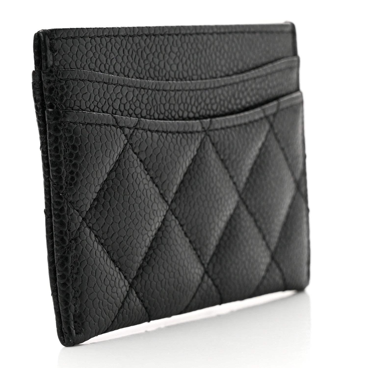 Chanel Caviar Quilted Card Holder Black 3 of 8