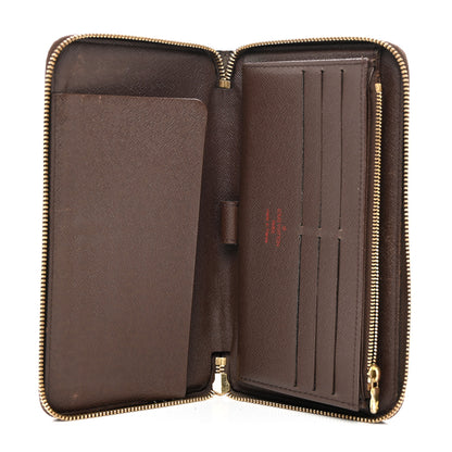 Louis Vuitton Damier Ebene Zippy Organizer Wallet 5 of 10