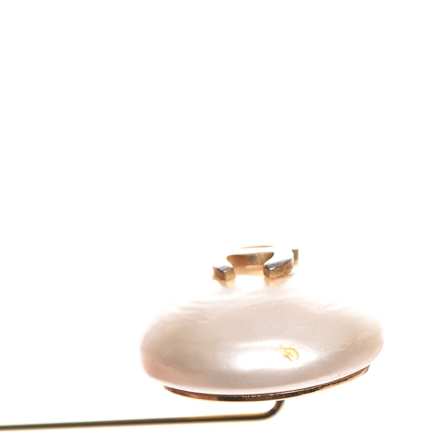 Pearl Brooch Pin Gold