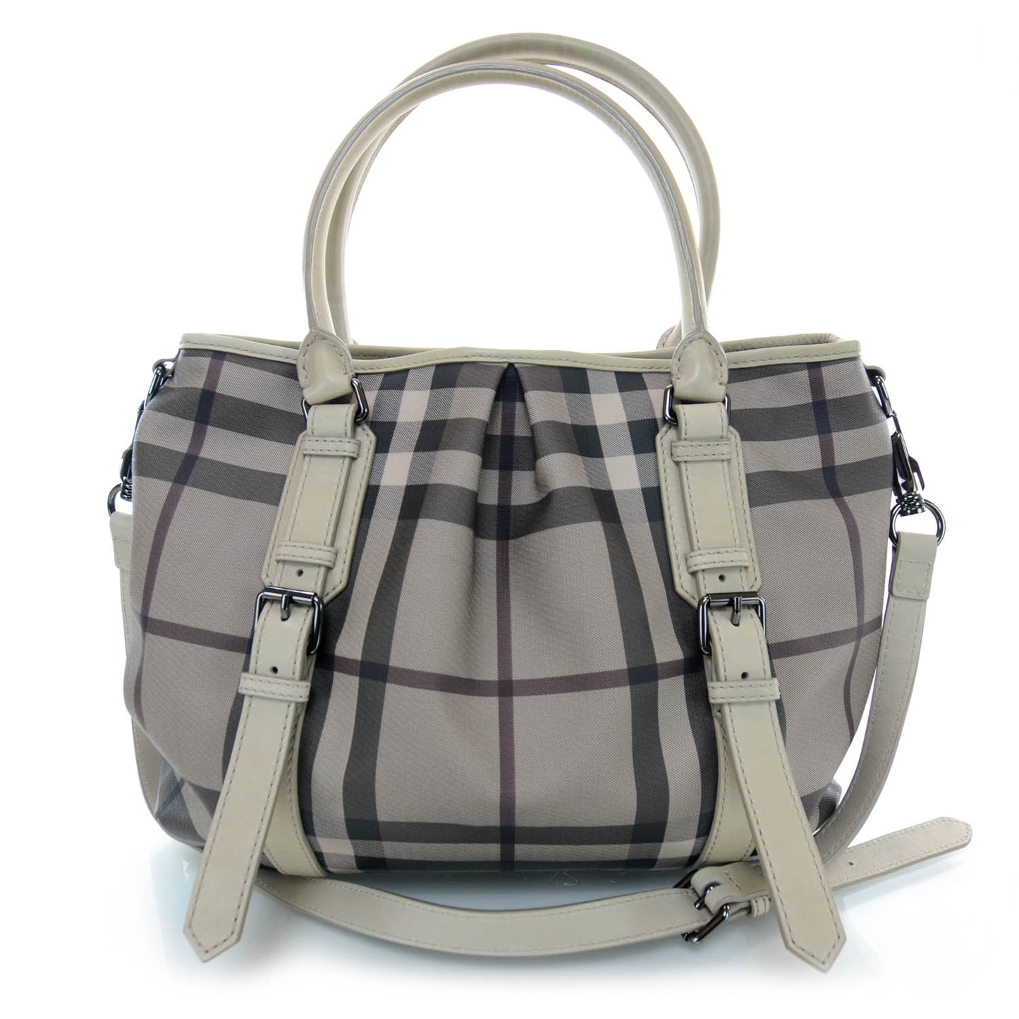 Smoked Check Northfield Tote Trench