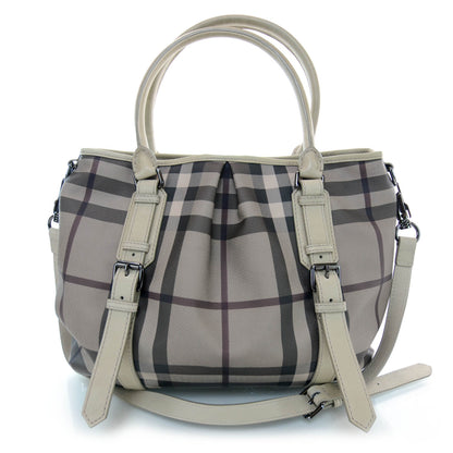 Burberry Smoked Check Northfield Tote Trench 1 of 8