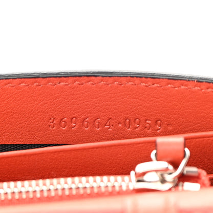 Gucci Shade Lux Calfskin Icon Wallet New Dark Orange 6 of 14