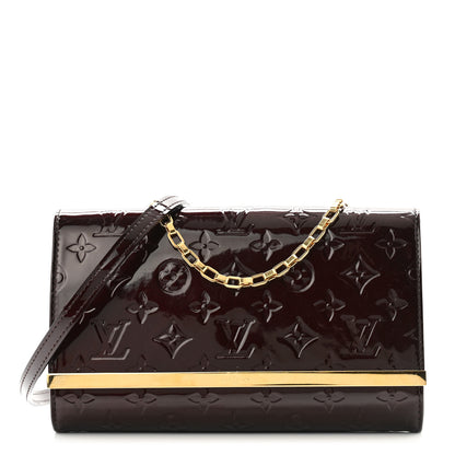 Louis Vuitton Vernis Ana Clutch Amarante 1 of 11