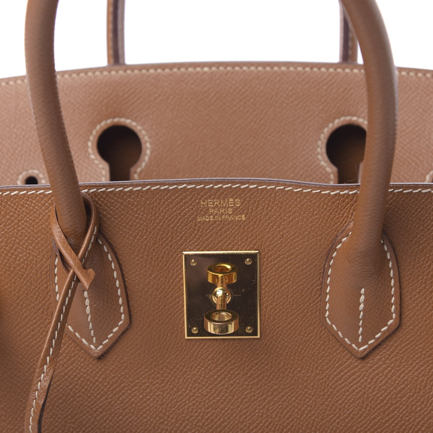 Hermes Epsom Birkin 30 Gold 6 of 12