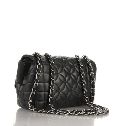 Chanel Lambskin Quilted Mini Flap Navy 3 of 8