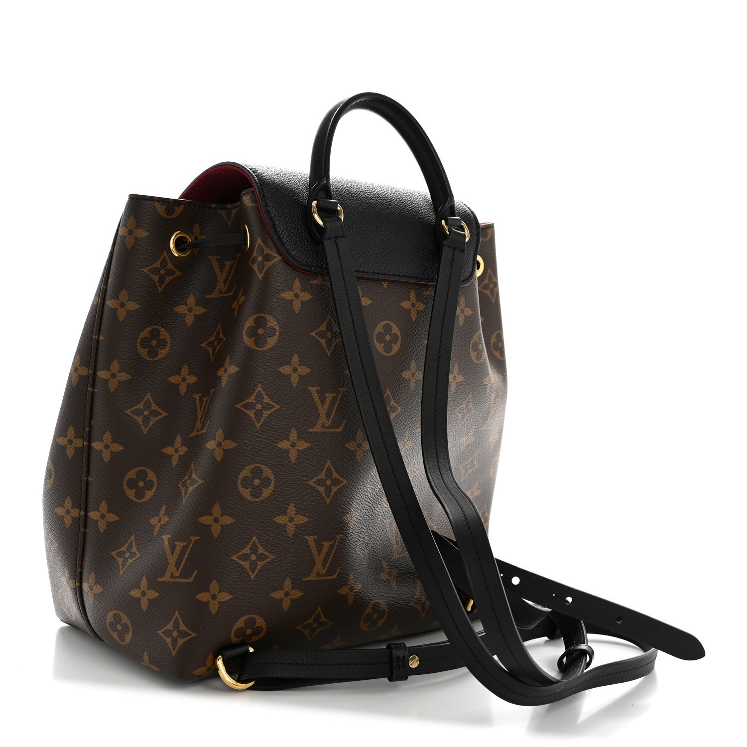 Louis Vuitton Monogram Montsouris PM Black 3 of 14