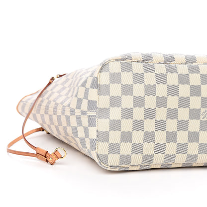Louis Vuitton Damier Azur Neverfull MM 8 of 10