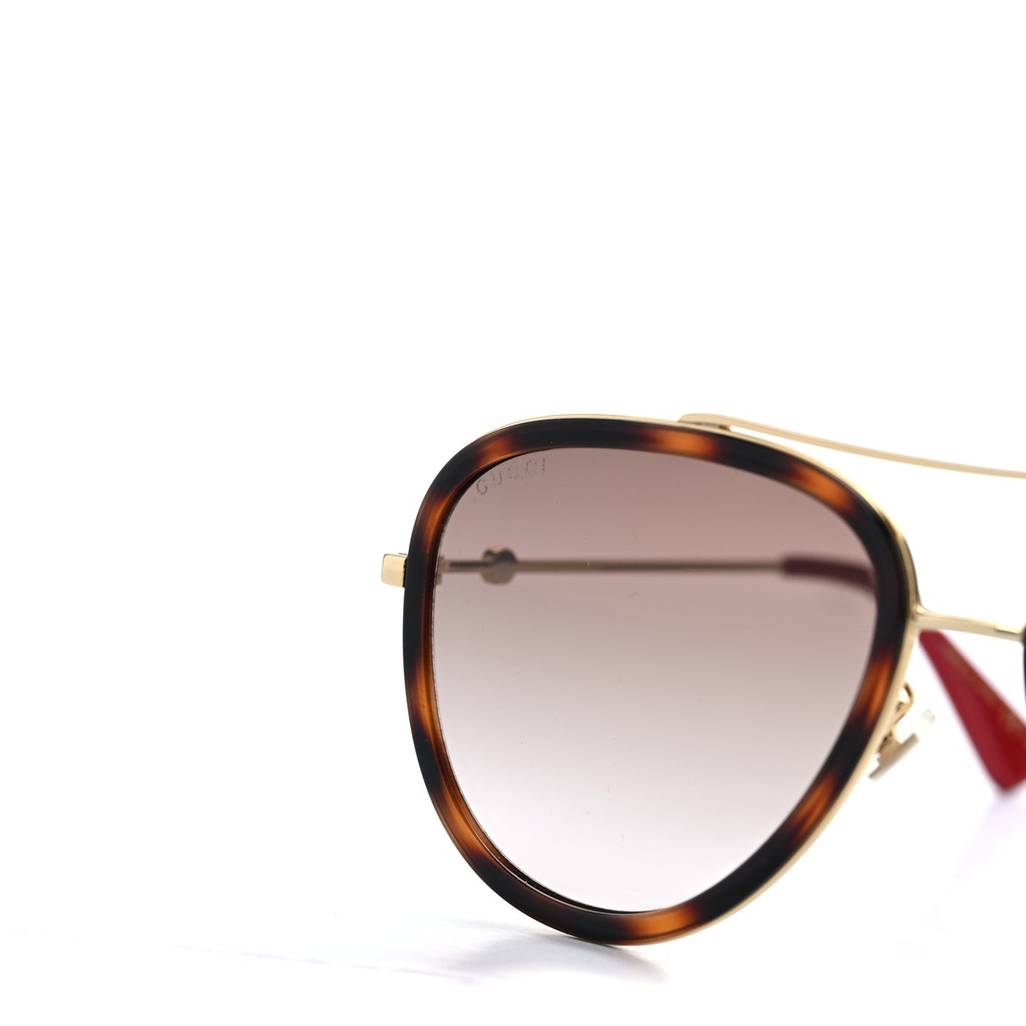 Acetate Aviator Sunglasses GG0062S Tortoise