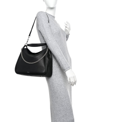 Mulberry Small Classic Grain Calfskin Leighton Black 3 of 14