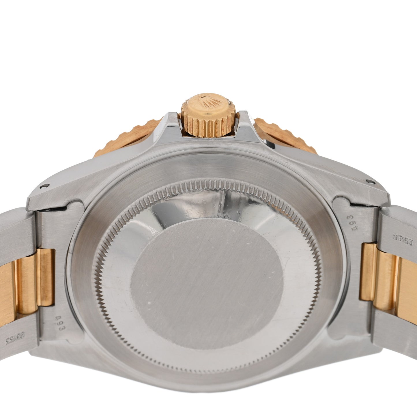 Stainless Steel 18K Yellow Gold 40mm Submariner Date Watch Black 16803